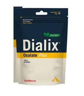 VetNova Dialix oxalate plus 30 chews 135 gr