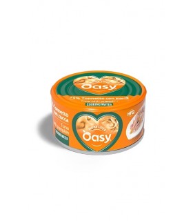 Oasy gatto more love 75% tonnetto con zucca 70 gr