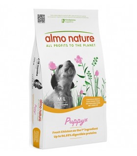 Almo nature life Maintenance cane puppy medium large con pollo 12 kg