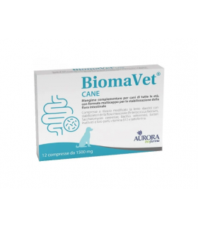 Aurora biofarma Biomavet cane 12 compresse 1500 mg