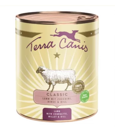 Terra canis classic agnello con zucchine, miglio e aneto 800 gr