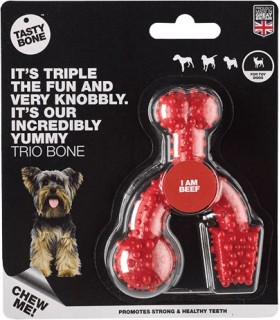 Tasty bone trio bone toy manzo
