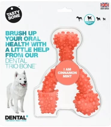 Tasty Bone Dental Trio Bone Large/giant Cannella Menta