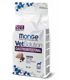 Monge vetsolution cane adult gastrointestinal pollo e uova 2 kg
