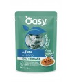 Oasy superior formula gatto adult sterilized tonno 85 gr