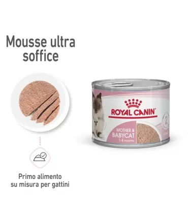 Royal Canin gatto Mother & Babycat mousse 195 gr