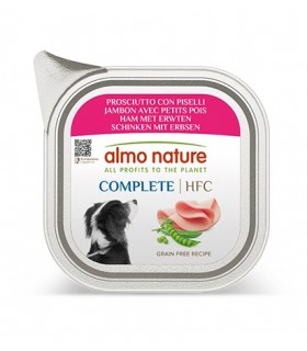 Almo Nature Cane Complete HFC Prosciutto con piselli 85 gr