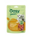 Oasy cane snacky cubetti di pollo con patate dolci 80 gr