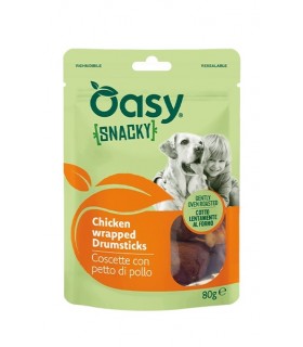 Oasy cane snacky coscette con petto di pollo 80 gr