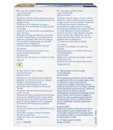 Virbac prevexto collare cane fino a 8 kg