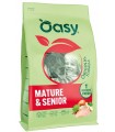 Oasy original formula cane mature & senior pollo 10 kg