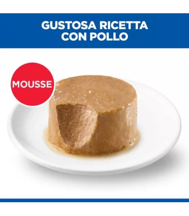 Hill's Science Plan gatto sterilised mature adult 7+ mousse pollo 85 gr