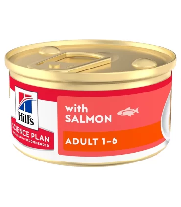 Hill's Science Plan gatto Adult mousse salmone 85 gr