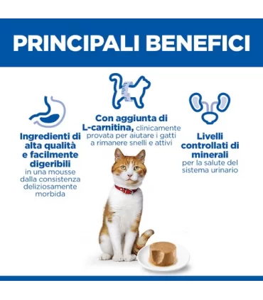 Hill's Science Plan gatto Adult Sterilised mousse pollo 85 gr