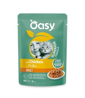 Oasy superior formula gatto adult pollo bustina 85 gr