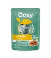 Oasy superior formula gatto adult sterilized pollo bustina 85 gr