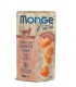 Monge natural gatto adult tonno con salmone rosa bustina 80 gr