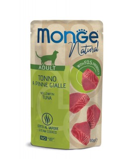 Monge natural gatto adult tonno a pinne gialle bustina 80 gr