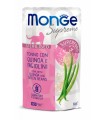 Monge supreme gatto sterilised tonno con quinoa e fagiolini bustina 80 gr