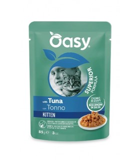 Oasy superior formula kitten tonno bustina 85 gr