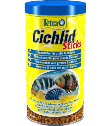 Tetracichlid sticks основной корм для всех видов цихлид в палочках 1л*3 198975 (4004218767140)