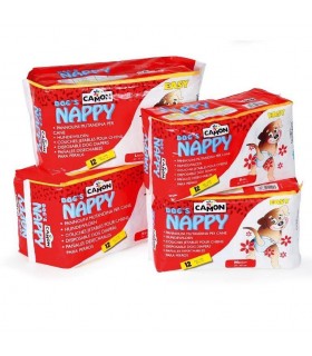 Camon nappy dog's pannoloni mutandina xlarge 55/65 cm