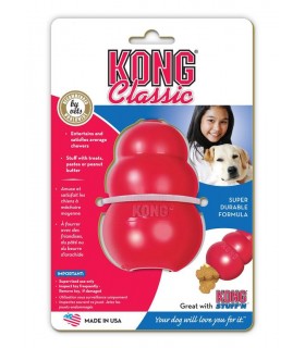 KONG LARGE CLASSIC 227 GR 15-30KG ROSSO