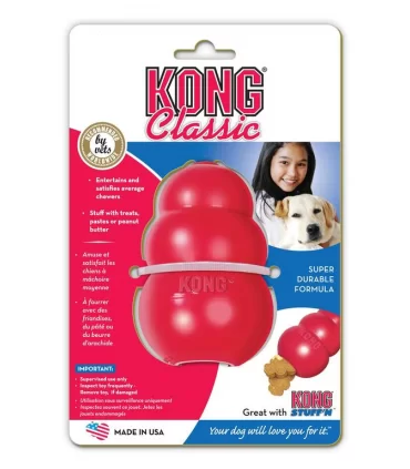 KONG EXTRA LARGE CLASSIC 375 GR 25-40KG ROSSO