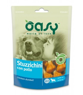 Oasy snack cane stuzzichini con pollo 100 gr