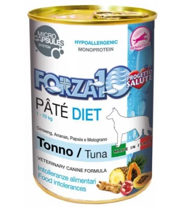 Forza 10 cane pate diet tonno 400 gr