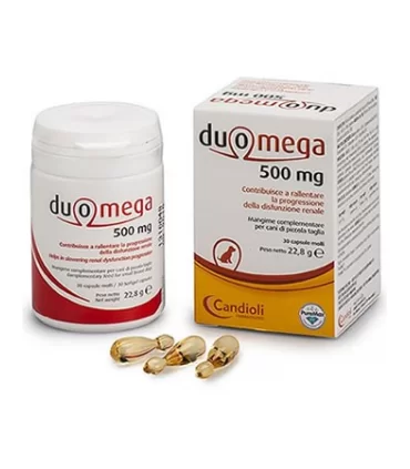 Candioli duomega cani piccoli 30 capsule 500 mg