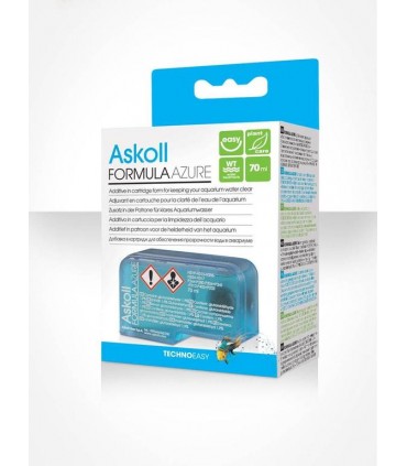 Dosatore Automatico Askoll ROBOFORMULA Per Acquario - Con 2 Cartucce FORMULA AZURE Da 70 Ml, Trattamento Acqua Automatico