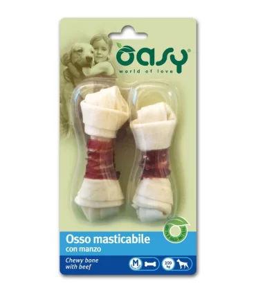 Oasy snack cane osso manzo taglia M 56 gr