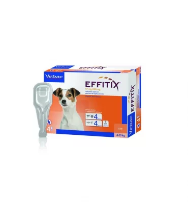 EFFITIX 4 pipette cani 4-10 KG    