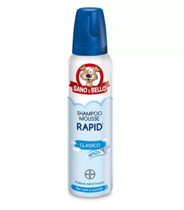 Bayer Shampoo Mousse Rapid classico 300 ml sano & bello
