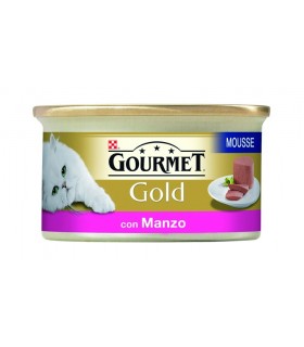 Gourmet gold mousse con manzo 85 gr