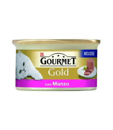 Gourmet gold mousse con manzo 85 gr
