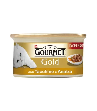 Gourmet gold dadini con tacchino e anatra 85 gr