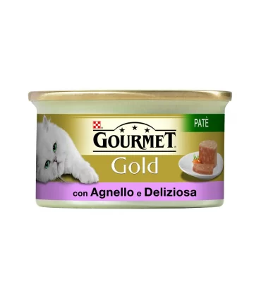 Gourmet gold pate con agnello e deliziosa anatra 85 gr
