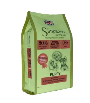 Simpson puppy mix pesce e pollo 2 kg