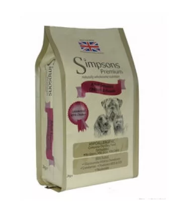 Simpsons cane adult sensitive pollo e patate 2 kg