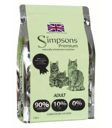 Simpsons gatto adult mix pollo, pesce e tacchino 300 gr