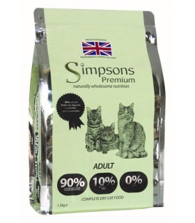 Simpsons gatto adult mix pollo, pesce e tacchino 1,5 kg