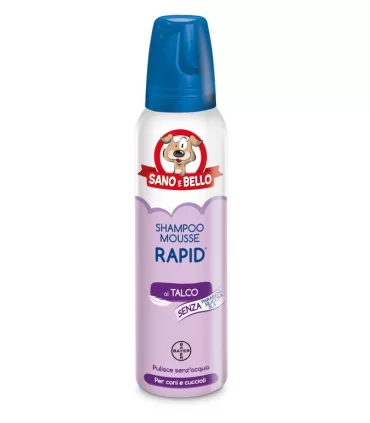 Bayer shampoo rapid al talco 300 ml