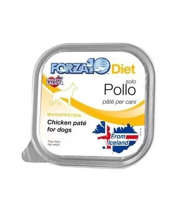 Forza 10 cane diet solo pollo 100 gr