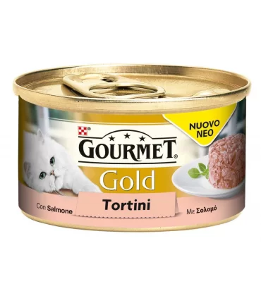 Gourmet gold tortini con salmone 85 gr