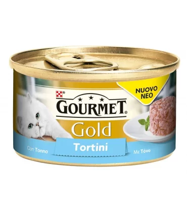 Gourmet gold tortini con tonno 85 gr