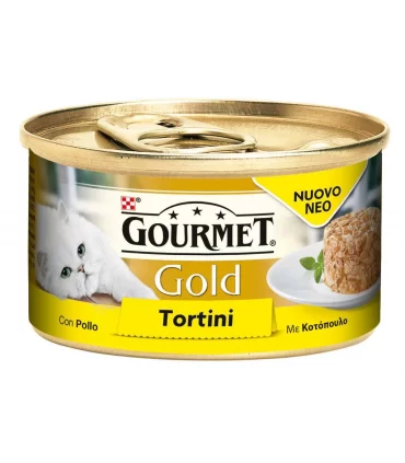 Gourmet gold tortini con pollo 85 gr