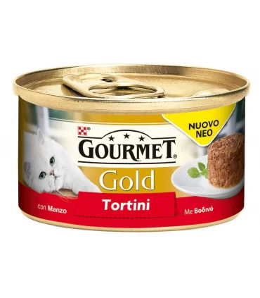 Gourmet gold tortini con manzo 85 gr