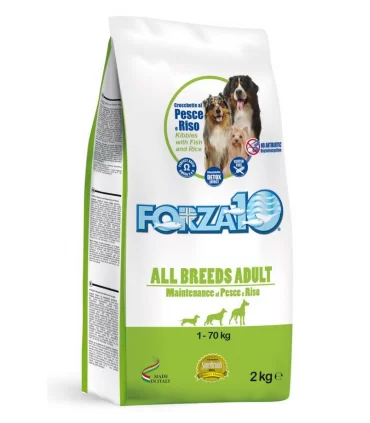 Forza 10 cane all breeds mantenimento pesce e riso 2 kg